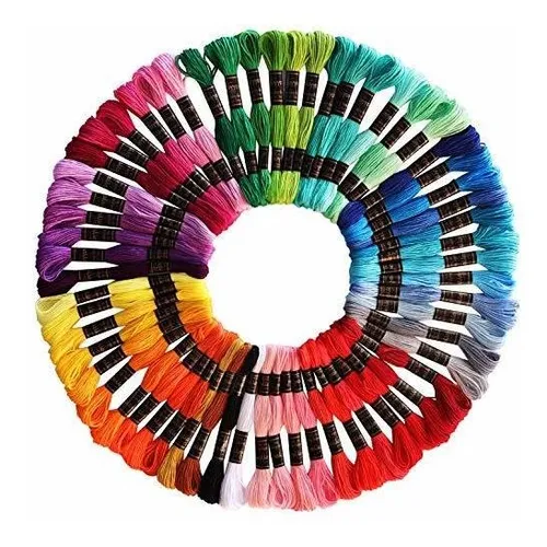comprar Set De 61 Madejas Moyyon Hilo De Bordar Colores Del