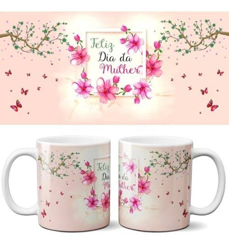 Pacote Artes Canecas Dia Mulher Mulheres Estampas Mockups