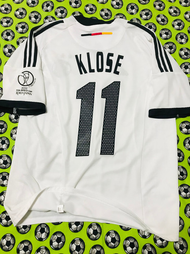 Jersey adidas Seleccion Alemania Final Mundial 2002 Klose L