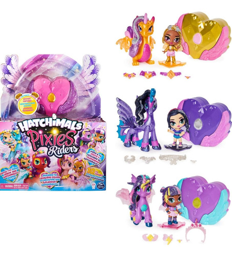 Hatchimals Pixies Riders Coleccionables