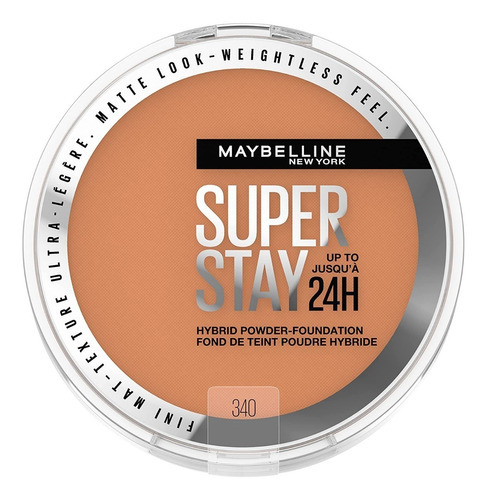Base de maquillaje en polvo Maybelline Super Stay tono 340 - 6g