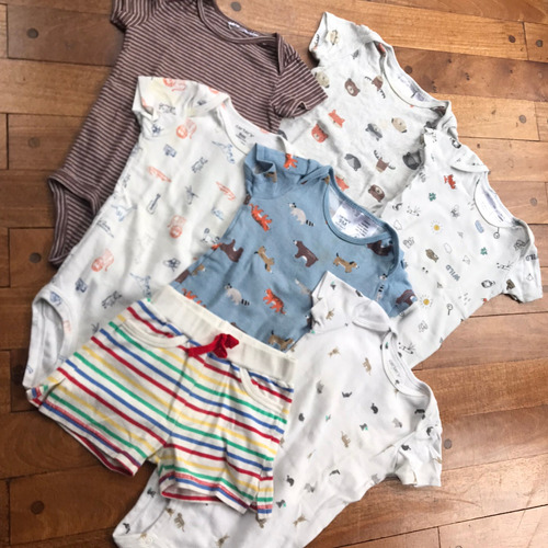 Body Carters + Lote Ropa Bebé / 9 Meses 