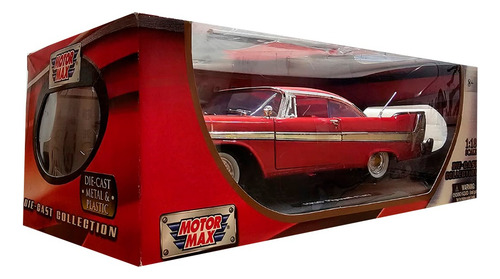 Plymouth Fury 1958 Rojo Automóvil D Colección Hobby Esc 1:18