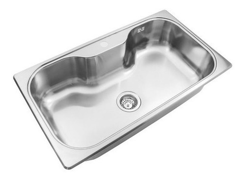 Pileta De Cocina Simple Luxor Si85 A - Johnson Acero