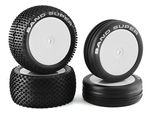 Off-road Tire Wheel 1/10 2wd Rc Of 82 And 87 Mm Pair