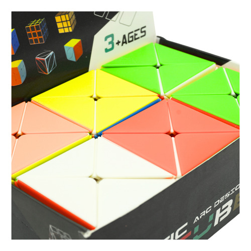 Cubo Mágico X Dino 3x3 Juegos Didactico Infantil Estructura Colores