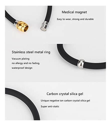 Bcletty Pulsera De Silicona, Pulsera Estática, Productos An