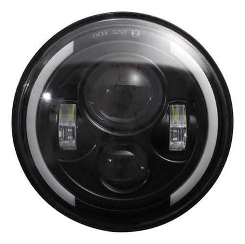 Faro Led Redondo De 7 Faros Delanteros Led Redondos De 150