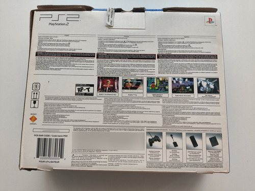 Sony Playstation Ps2 Slim Retrocompatible En Caja Full