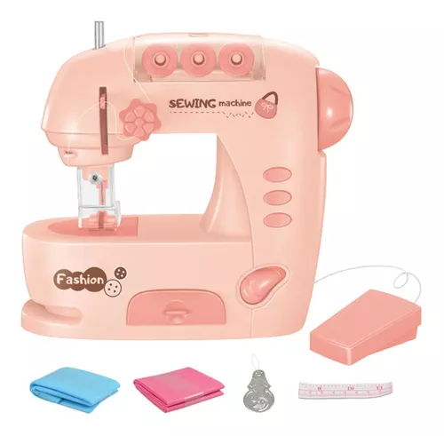 Mini Máquina Coser Para Niñas Artes Manualidades Juguete