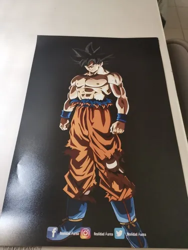 Goku Ultra Instinto Poster, Con Realidad Aumentada | Meses sin intereses Goku Ultra Instinto Poster, Con Realidad Aumentada | Meses sin intereses