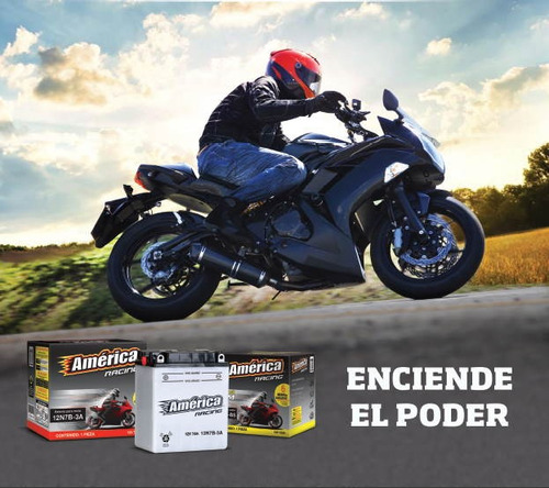 Batería Moto America Suzuki Ts400 Apache 400cc - 5l-b