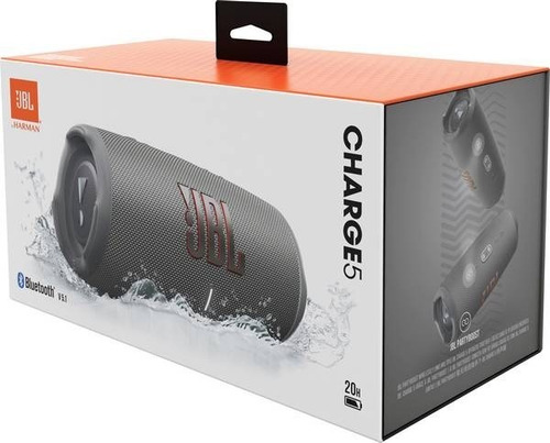 Imagen 3 de 9 de Parlante Jbl Charge 5 Portátil Con Bluetooth Gray 110v/220v