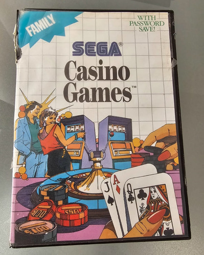 Casino Games En Caja Sega Master System Leer Descripcion (Usado)