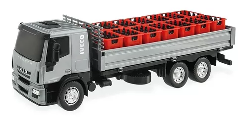 Brinquedo Infantil Divertido Caminhão Iveco Tector Delivery em