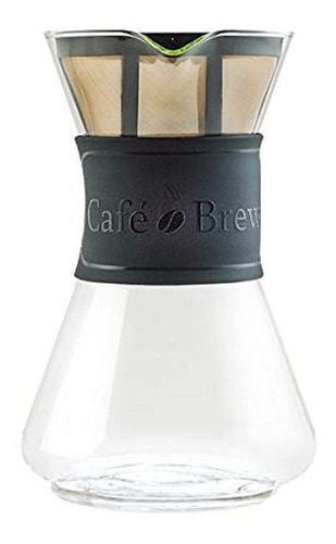Cafetera De Cristal Con Filtro Permanente