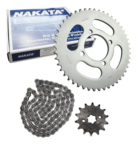 Kit Relação Yamaha Xtz 125 2008 K E Xe Xk Motard Nakata