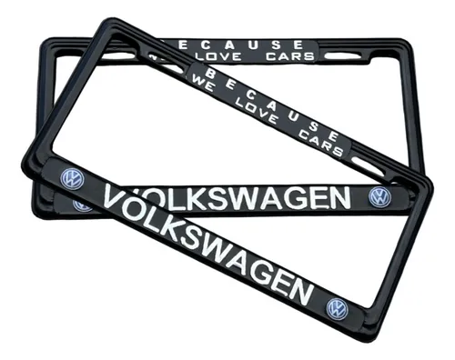 comprar Par Portaplacas Marco De Placa Vw Derby Mi 2004
