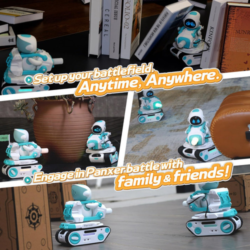 Panxer Tanque A Control Remoto Para Eilik Robot