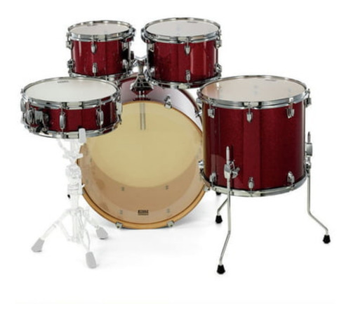 Bateria Tama Superstar Classic 22 Vermelha Ck52ks Drp