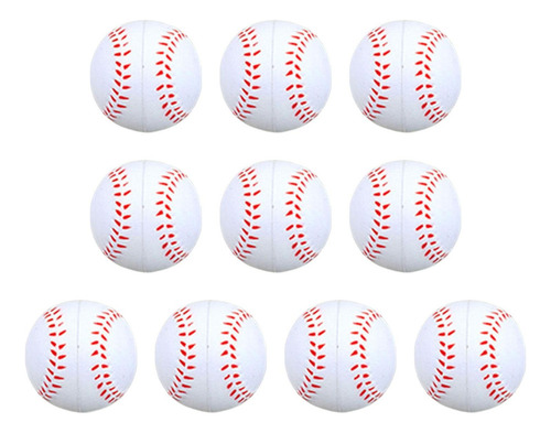 Conjunto De 10 Pelotas Inflables Para Niños, Béisbol
