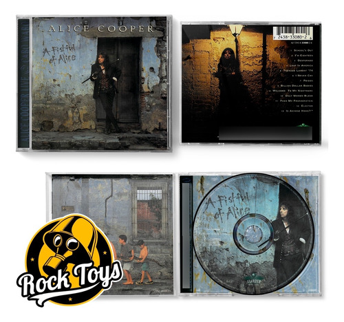 Alice Cooper - A Fistful Of Alice 1997 Cd Vers. Usa (Reacondicionado)