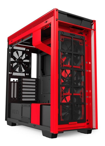 Gabinete Nzxt H710i Negro/rojo Ca-h710i-br