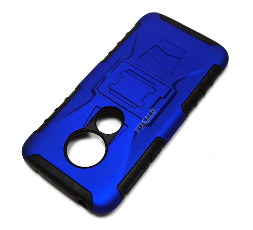 Funda Compatible Con Moto Rudo Protector Motorola + Mica 5d