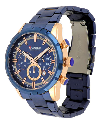 Reloj Para Hombre Curren Krec7603 Azul