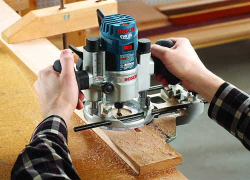 Bosch Ra1054 Deluxe Router Edge Guide Con Cubierta De Ext...