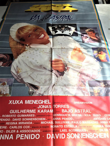 Poster Super Xuxa Contra Bajo Astral  Xuxa Menegel Original 