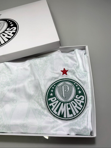 Camisa Palmeiras Away Branca 25/26 Masculino Torcedor