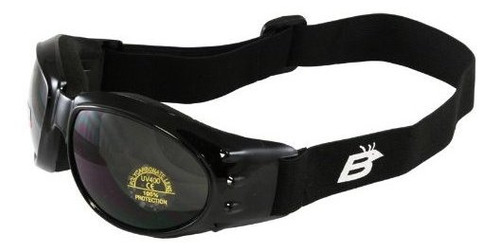 Gafas De Moto Birdz Eyewear Eagle (montura Negra / Lentes De