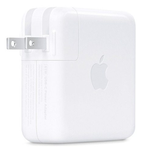 Cubo De Carga De 61w Apple Para Macbook