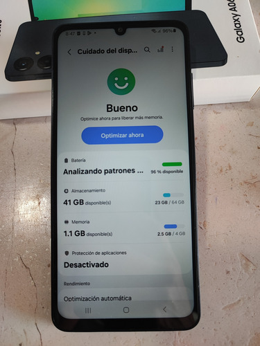 Celular Samsung Galaxy A06 4gb Ram 64 Gb Almacenamiento Negro (Usado)