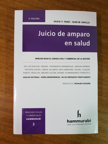 Juicio De Amparo En Salud - Tanzi, Papillu