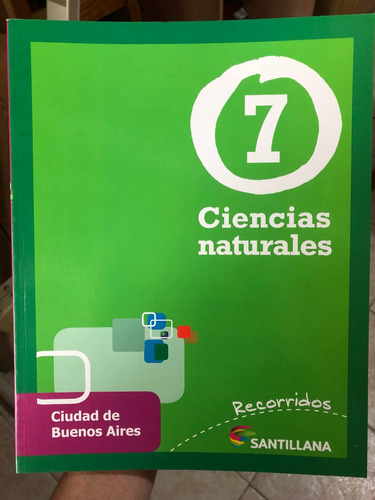 Ciencias Naturales 7 Recorridos Santillana- Ciudad De Bs As