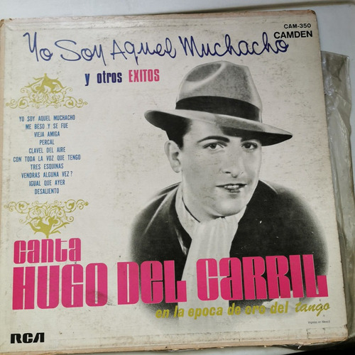 Disco Lp:hugo Del Carril- Yo Soy Aquel Muchacho