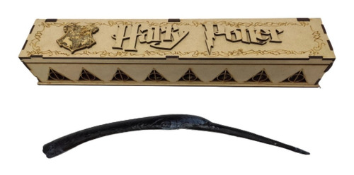 Varita Harry Potter + Estuche Coleccion Bellatrix Lestrange