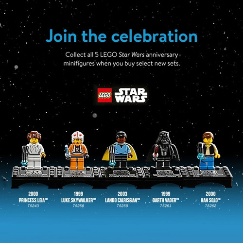 Lego Starwars 20 Aniversario (5 Sets Boba Fett Y 2 Plus) (Usado)