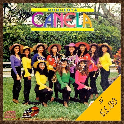 Vmeg Cd Orquesta Canela 1994 Como Debe Ser