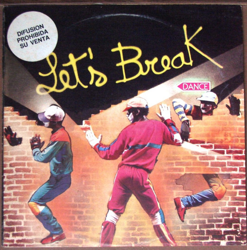 Varios - Let´s Break - Lp Vinilo Año 1984 - Funk 