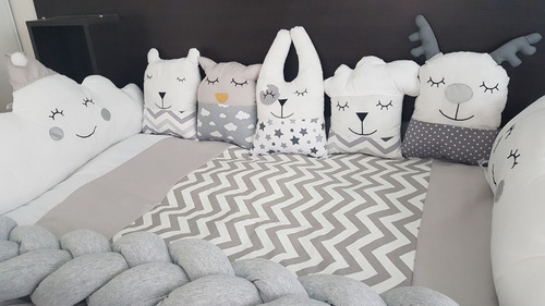 Chichoneras Set De Chicho Mas Acolchado Animalitos