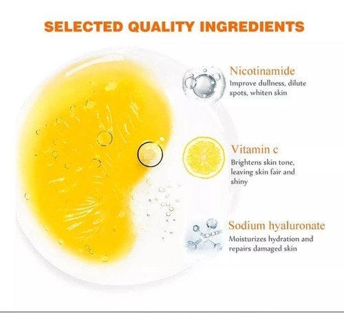 Serum Facial Vitamina C Antimanchas Hidrata Hialuronico 30ml