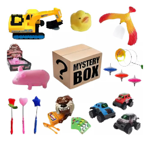 Caja Sorpresa Reyes Magos: Juguetes Diversos Para Niños A1