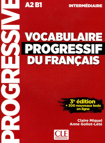 Vocabulaire Progressif Du Francais 3a Ed  - Miquel Claire