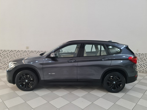 Imagem 4 de 15 de Bmw X1 2.0 Turbo Active Flex 2018 Cinza Interior Caramelo