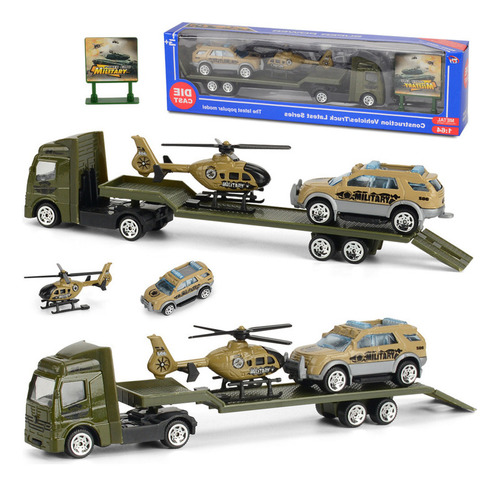 Mini Vehículo De Ingeniería De Aleación 1:64 Juguetes Para N