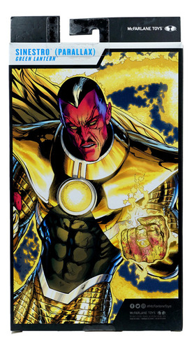 Mcfarlane Toys Dc Multiverse Sinestro Parallax Gold Label