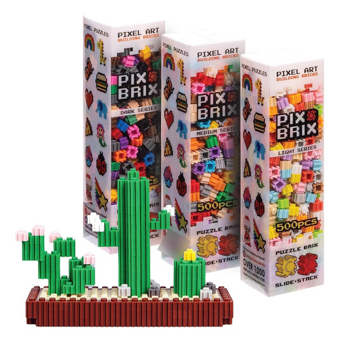 Pix Brix Pixel Art Puzzle Bricks, Mezcla De Brix A Granel -